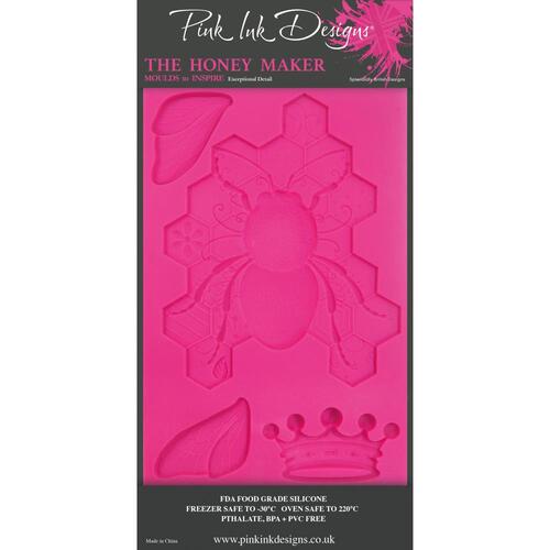 Pink Ink The Honey Maker Silicone Mould