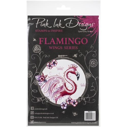 Pink Ink Designs Stamp Flamingo