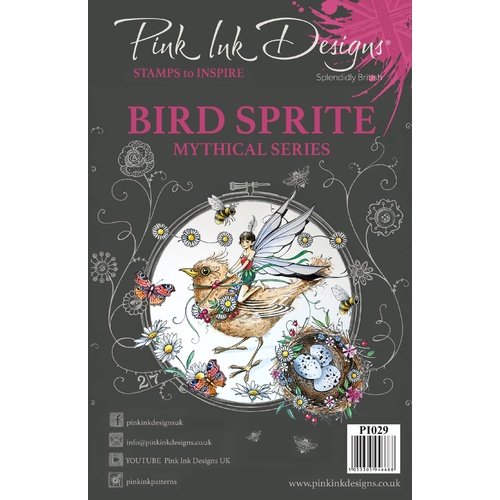 Pink Ink Designs Stamp Bird Sprite
