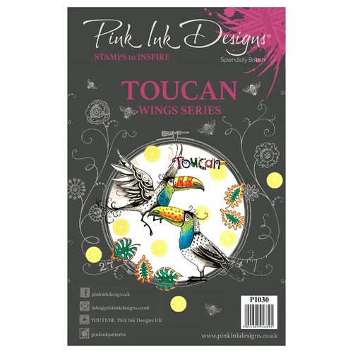 Pink Ink Designs Stamp Toucan
