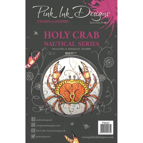 Pink Ink Designs Stamp Holy Crab