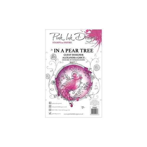 Pink Ink Designs Stamp In a Pear Tree