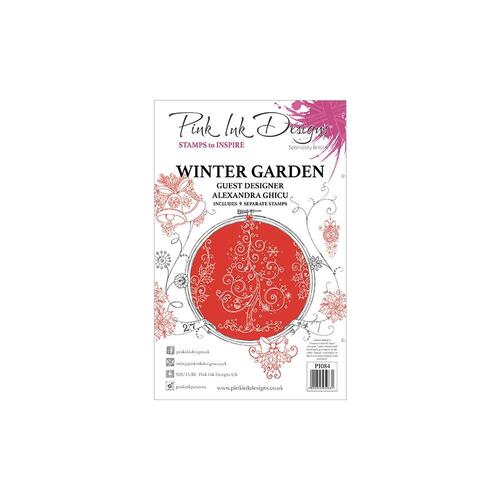 Pink Ink Designs Stamp Winter Garden