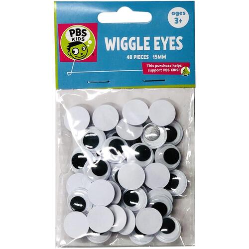 PBS Kids Wiggle Eyes 15mm