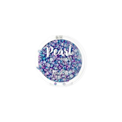 Picket Fence Bright Blue & Soft Violet Gradient Flatback Pearls