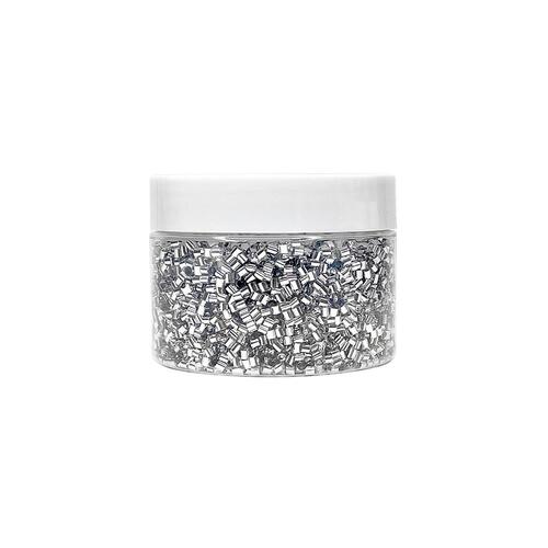 Picket Fence Metallic Silver Shaker Garnish