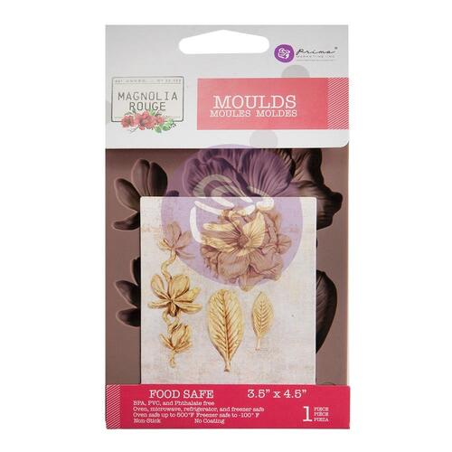 Prima Magnolia Rouge Decor Mould