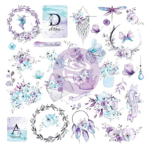 Prima Aquarelle Dreams Cardstock Ephemera
