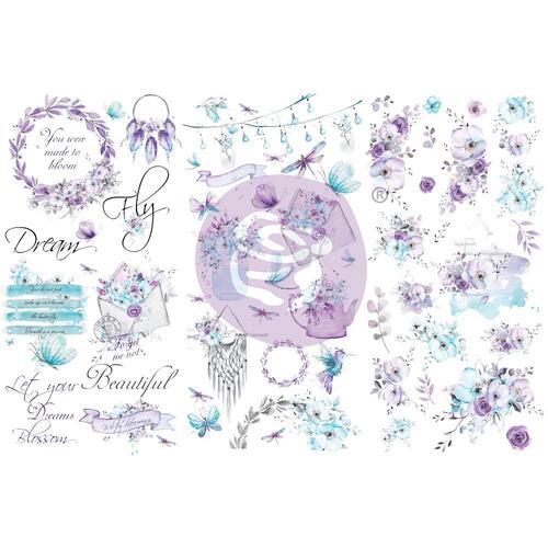 Prima Aquarelle Dreams Rub-on Transfers