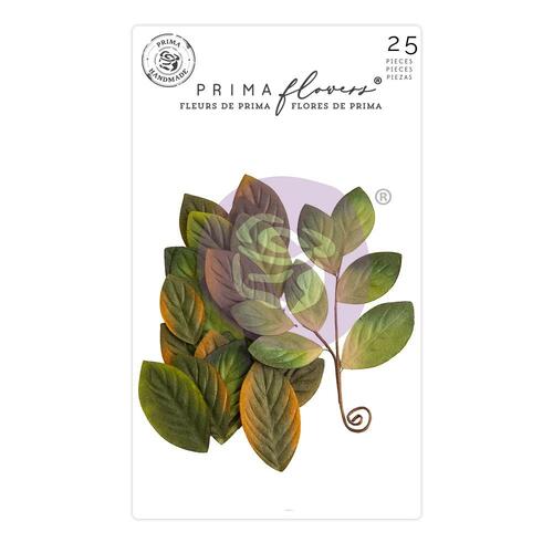 Prima Magnolia Rouge Elegant Greenery Paper Flowers