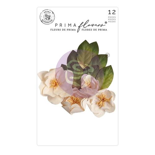 Prima Magnolia Rouge Peaceful Magnolia Paper Flowers