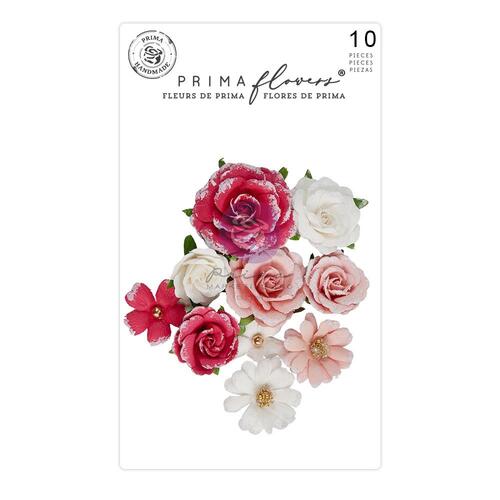 Prima Love Notes Sweet Melody Mulberry Paper Flowers