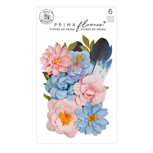 Prima Spring Abstract Painted Notes Flowers