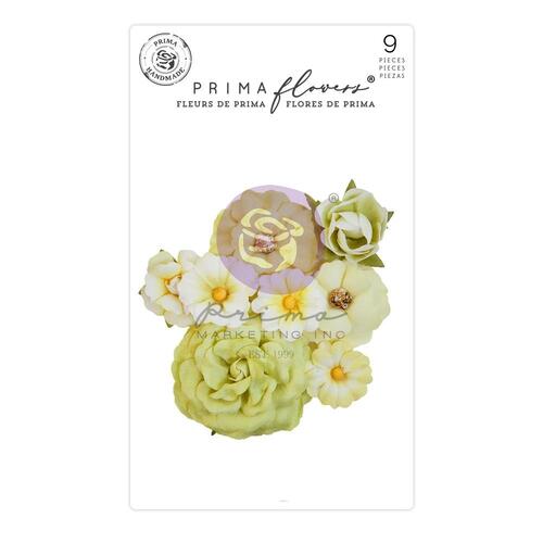 Prima Postcards from Paradise April Showers Paper Flowers
