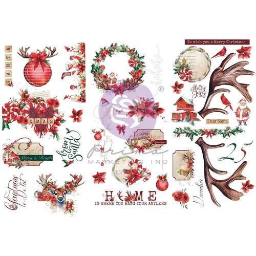 Prima From the North Pole - Rub-on Transfers