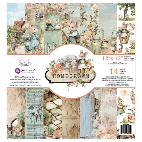 Prima Homegrown - 12x12" Paper Pad