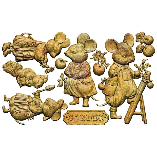 Prima Homegrown - Decor Mould : Tiny Gardeners