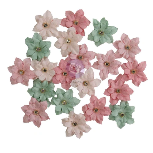 Prima Buttons & Keepsakes - Flowers : Delicate Trimmings