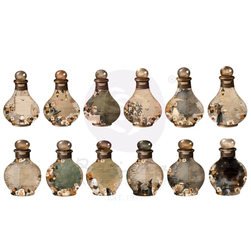 Prima Made of Magic - Potion Bottle Tag Pad