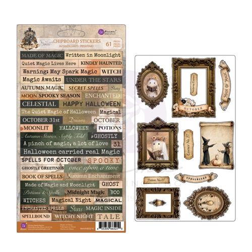 Prima Made of Magic - Chipboard Stickers