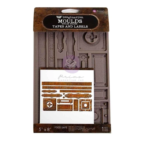 Finnabair Imaginarium Decor Mould - Tapes & Labels