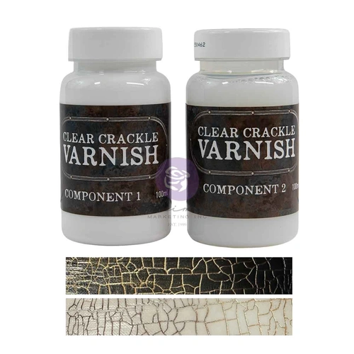 Finnabair Art Extravagance - Clear Crackle Varnish Set