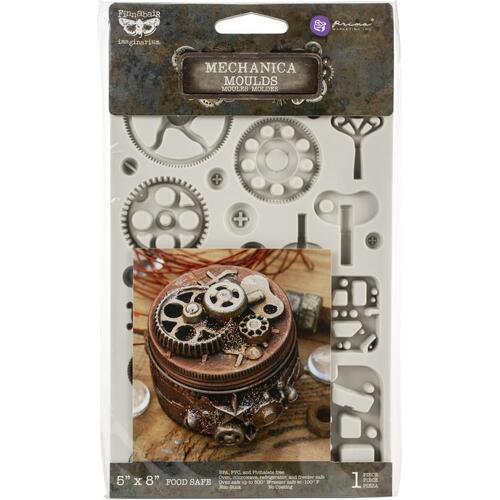Finnabair Imaginarium Mechanica Decor Mould