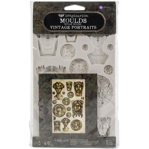 Finnabair Vintage Portraits Decor Mould