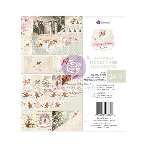 Prima Christmas Market 6" Paper Pad