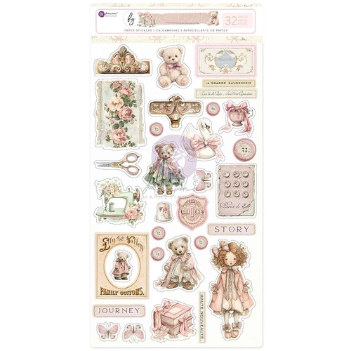 Prima Buttons & Keepsakes - Stickers