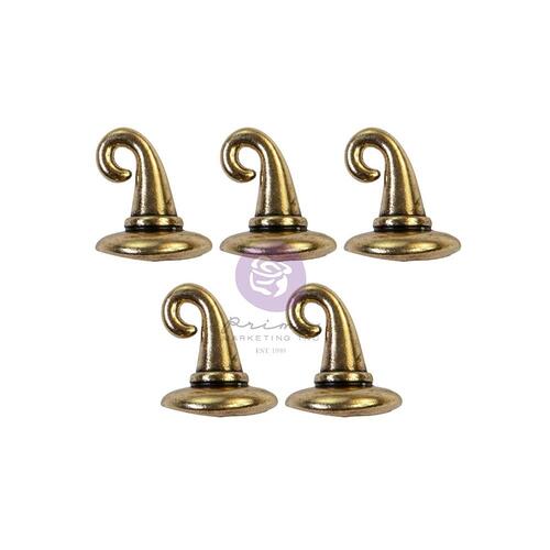 Prima Thirty-One Witch Hat Metal Charms