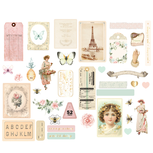 Prima Miel Chipboard Stickers