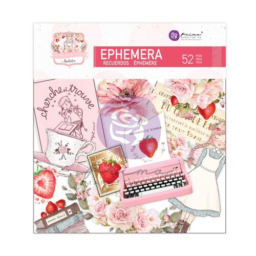 Prima Strawberry Milkshake Ephemera