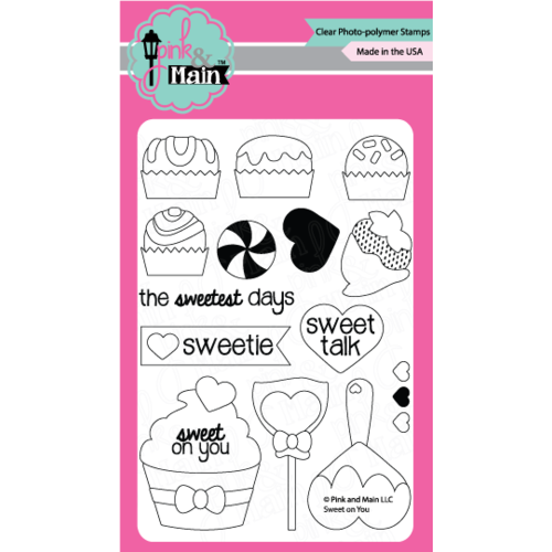 Pink & Main Clear Stamp 4x6" Sweet on You