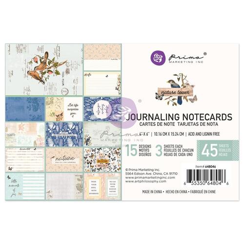 Prima Nature Lover 4x6" Journaling Cards Pad