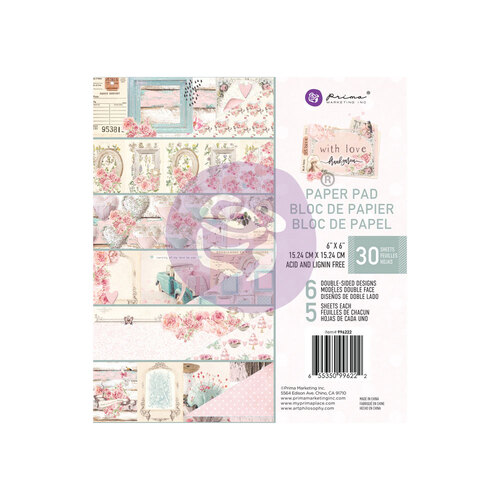Prima With Love 6" Paper Pad