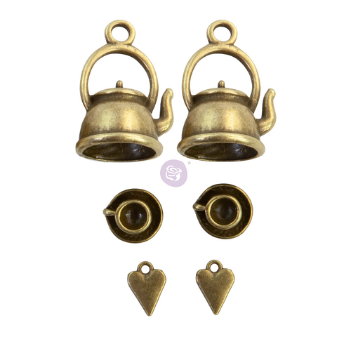 Prima With Love Metal Charm Embellishments