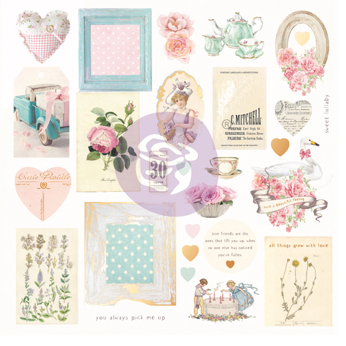 Prima With Love Ephemera Die Cuts