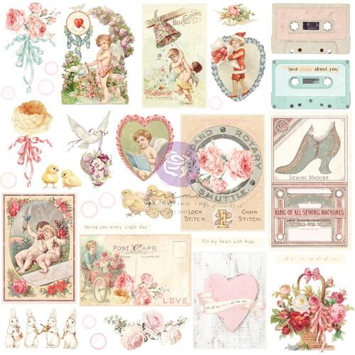 Prima Magic Love Ephemera #1 Cardstock Die-Cuts