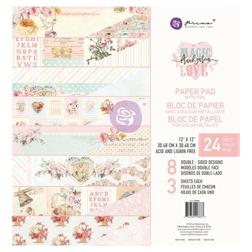 Prima Magic Love 12" Paper Pad