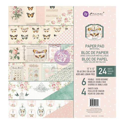 Prima My Sweet 12" Paper Pad