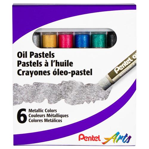 Pentel Metallic Oil Pastels