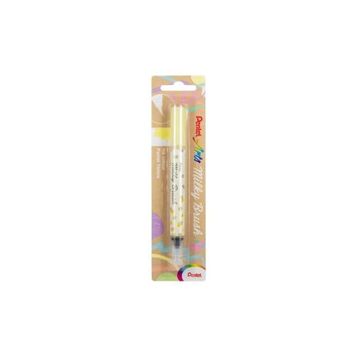 Pentel Milky Brush Pen - Pastel Yellow