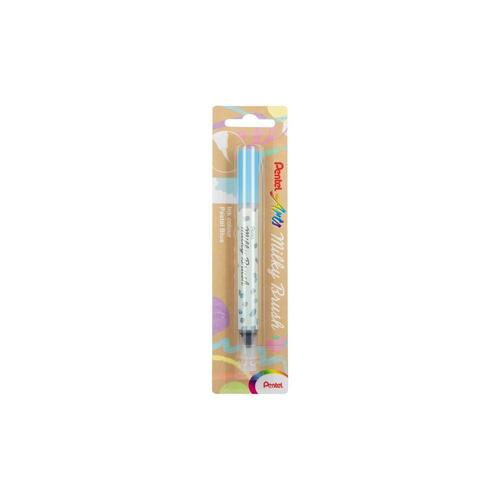 Pentel Milky Brush Pen - Pastel Blue