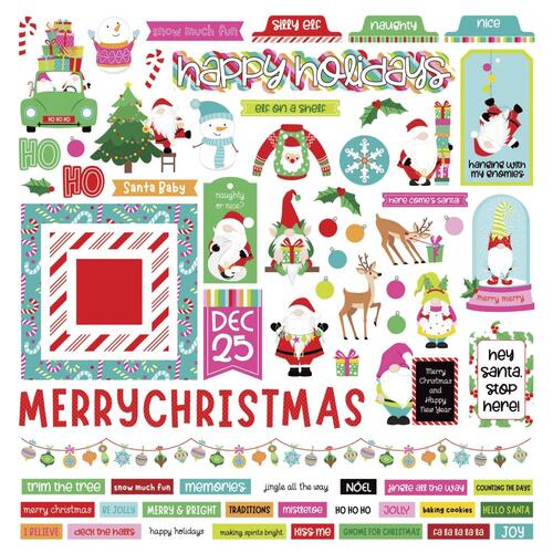 PhotoPlay Tulla & Norbert's Christmas Party Elements Sticker Sheet