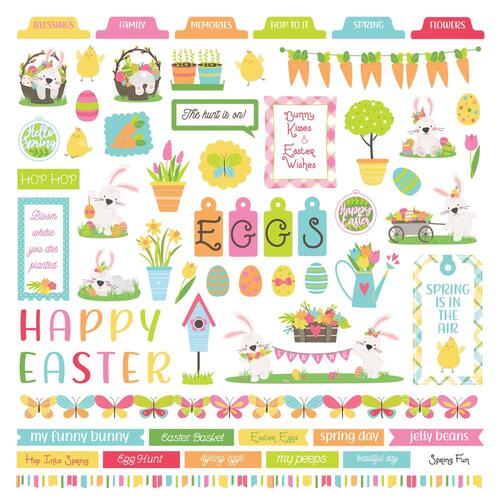 PhotoPlay Hop To It Elements Sticker Sheet
