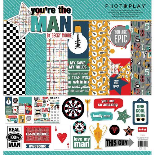 PhotoPlay You're the Man 12" Collection Pack