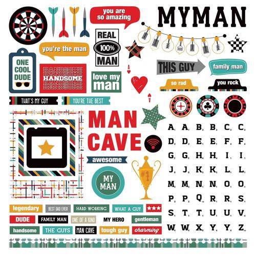 PhotoPlay You're the Man Stickers
