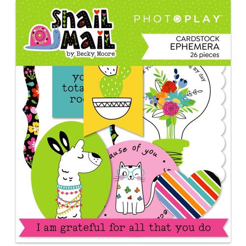 PhotoPlay Snail Mail Ephemera Cardstock Die-Cuts