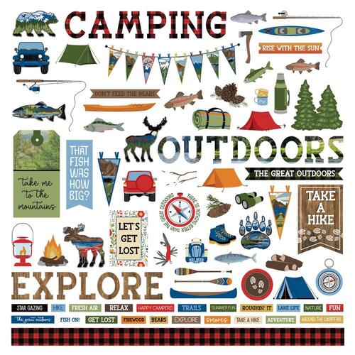 PhotoPlay The Great Outdoors Elements Sticker Sheet